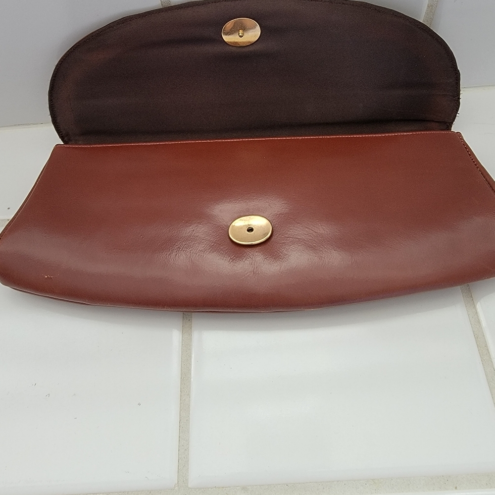 Neusteters Denver Vintage Brown Clutch - Picture 11 of 14